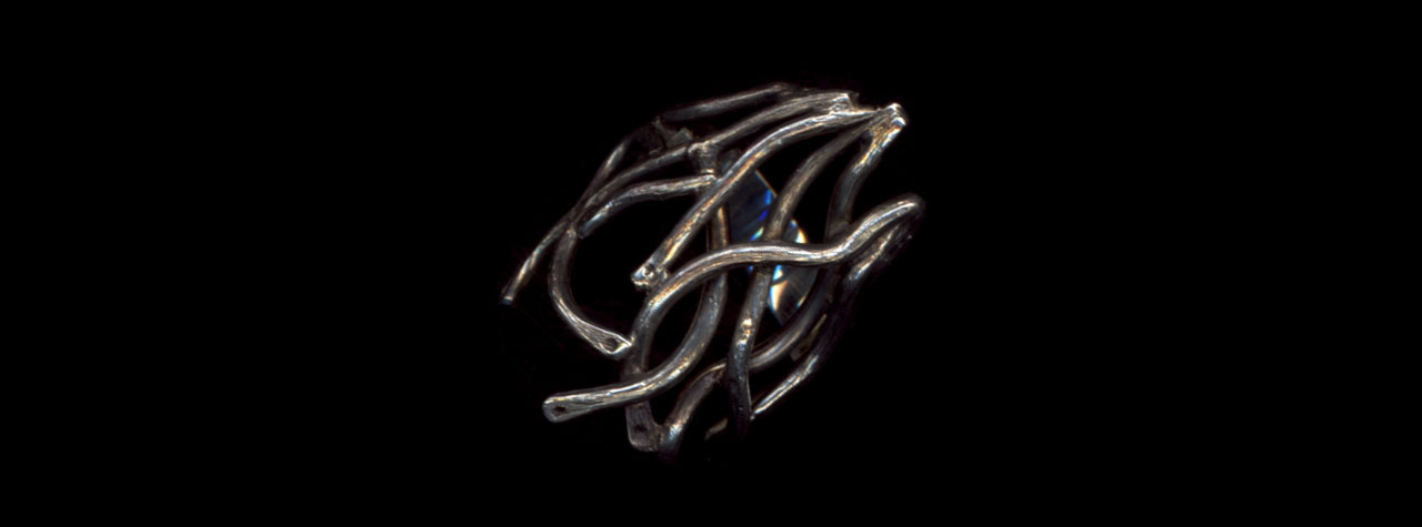 Ring aus 925/- Silber /geschwärzt Ring aus 925/- Silber /geschwärzt