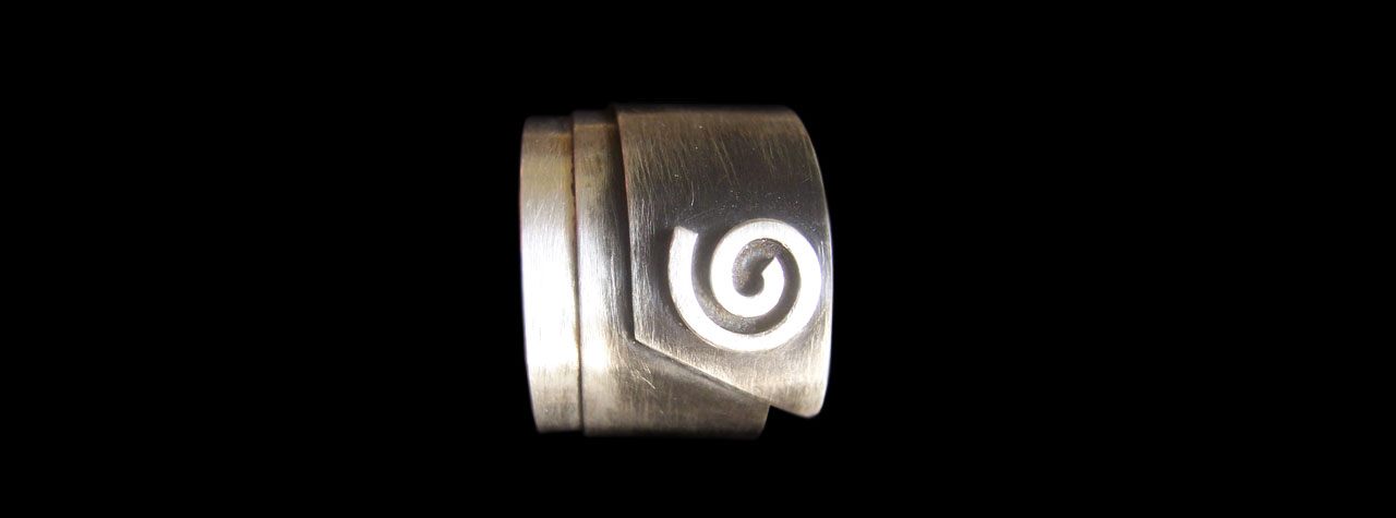 Ring aus 925/- Silber /geschwärzt Ring aus 925/- Silber /geschwärzt