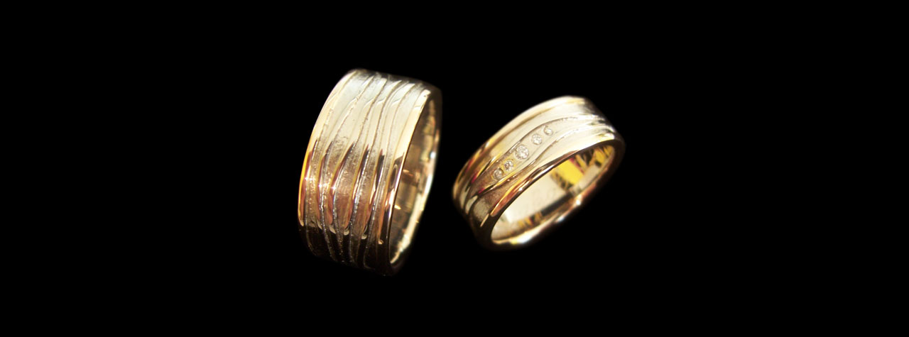 Trauringe 585/- Gelbgold - Diamant Trauringe 585/- Gelbgold - Diamant